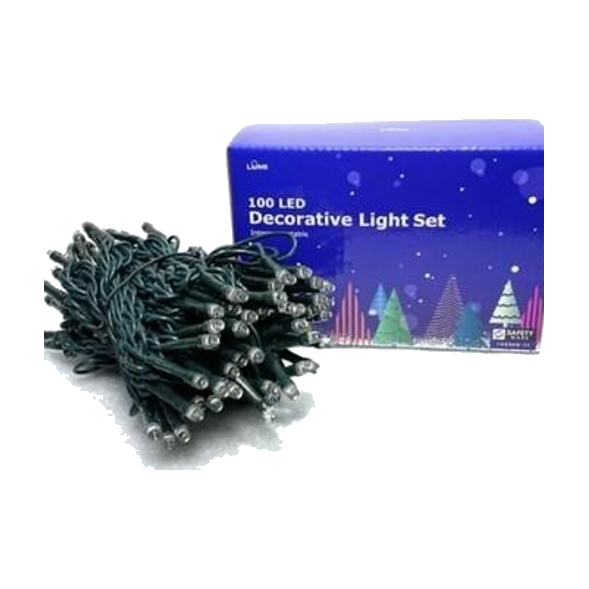 100 LED Connectable Fairy Light – Static — packaging view.