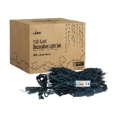 150 LED Fairy Light – Multi-Mode — packaging view.