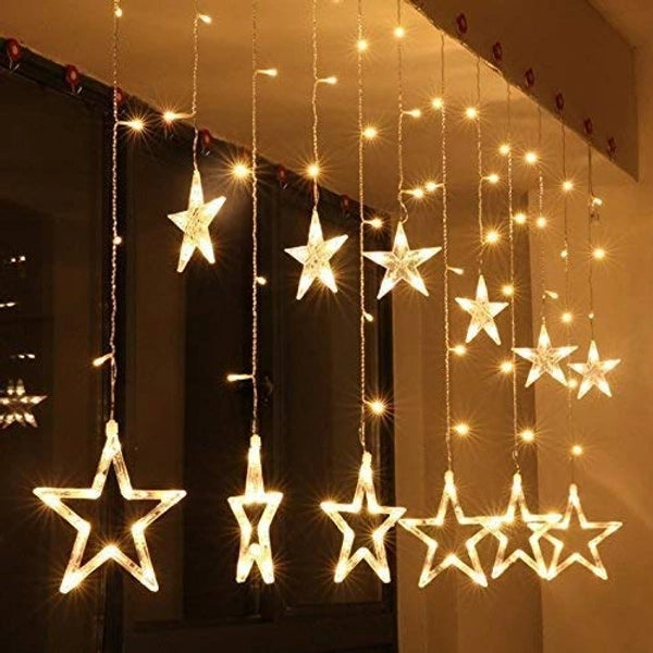 18-Star Icicle Copper LED Light – Multi-Mode