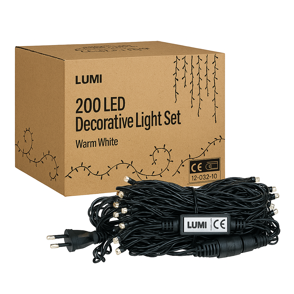 200 LED Fairy Light – Multi-Mode