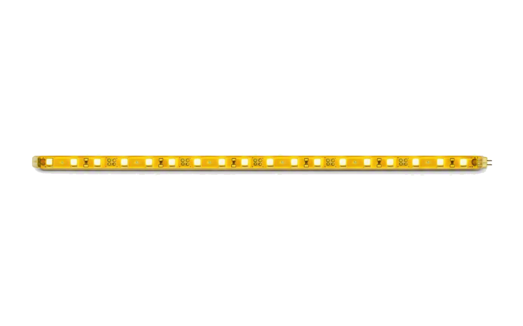 LED Rigid Light Strip — Yellow, 300mm × 8mm